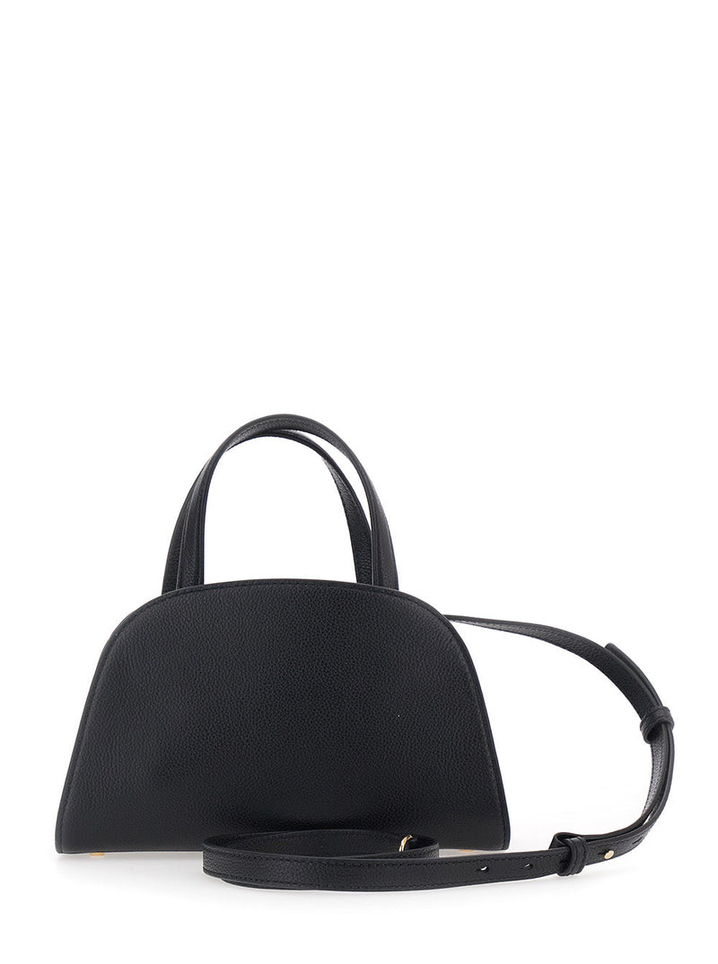 Tory Burch Romy Shoulder Bag — Black Cow Leather