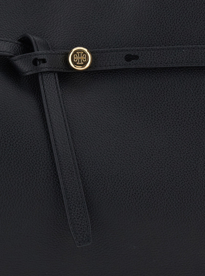 Tory Burch Shoulder Bag — Black Cow Leather