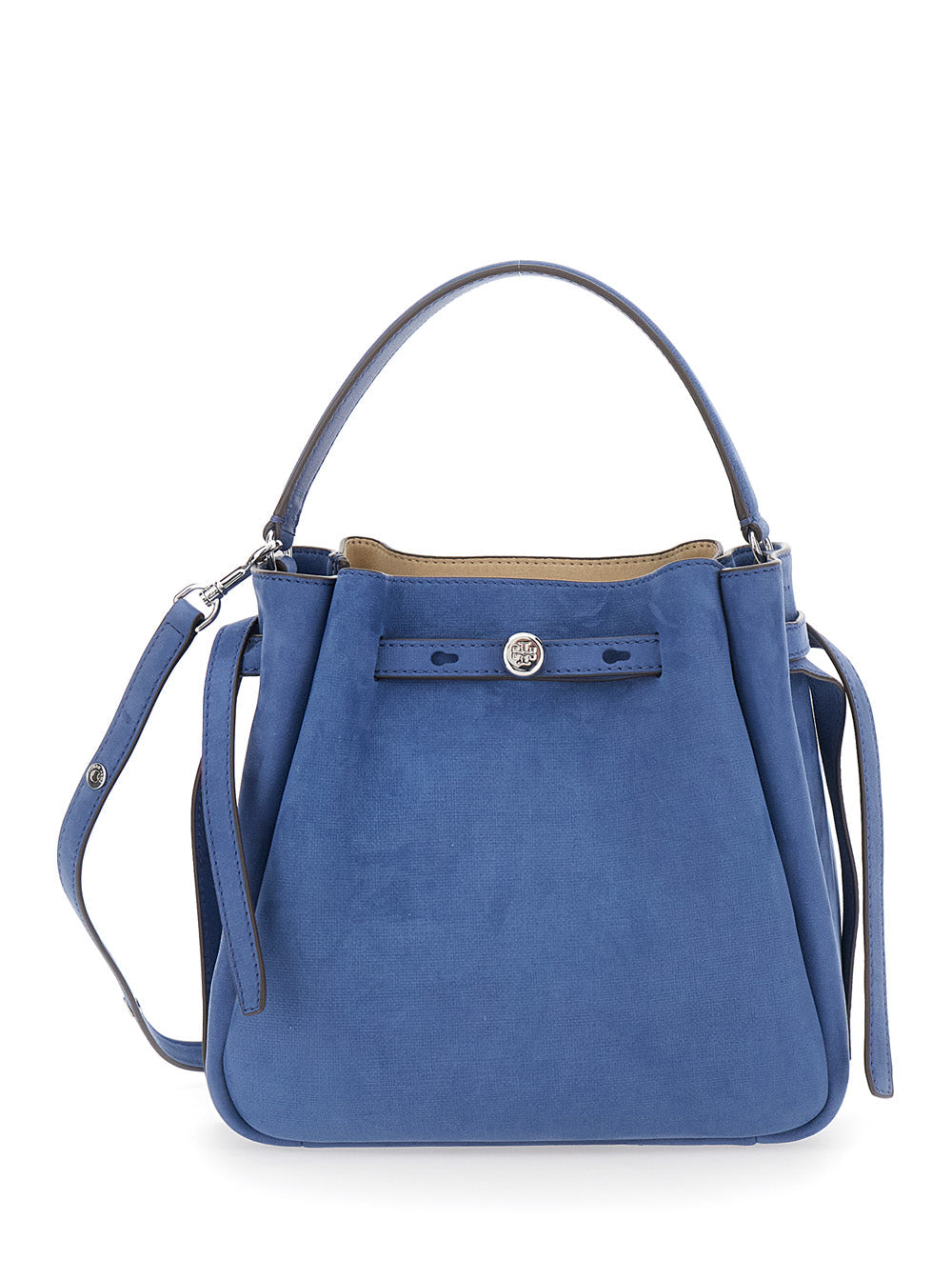 Tory Burch Romy Bucket Bag — Blue Lamb