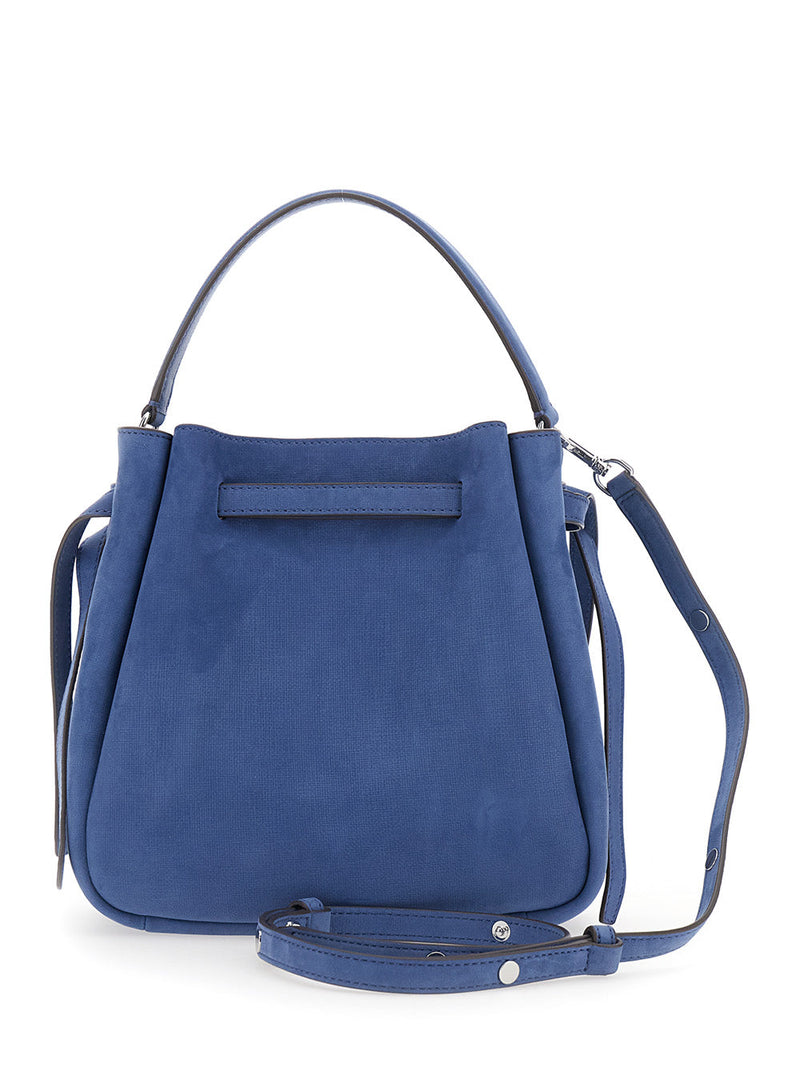 Tory Burch Romy Bucket Bag — Blue Lamb