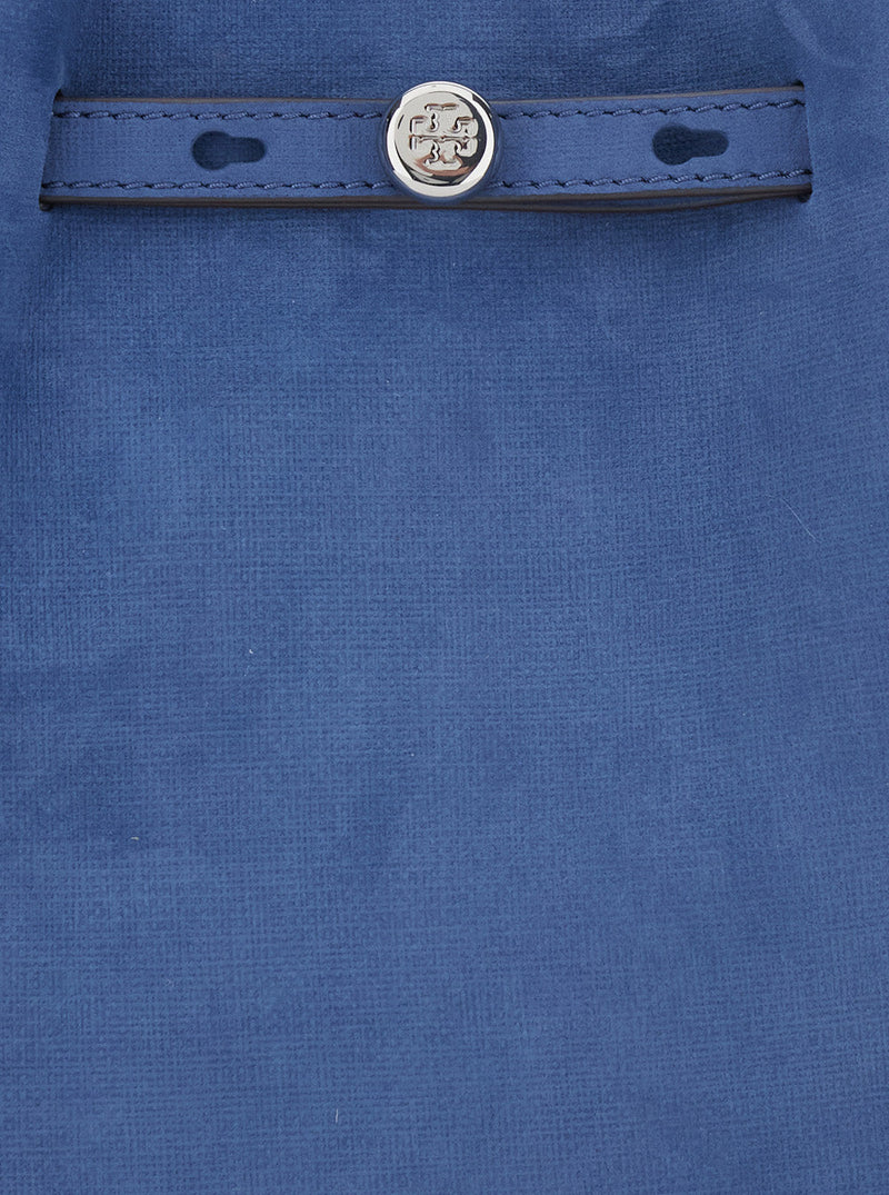 Tory Burch Romy Bucket Bag — Blue Lamb
