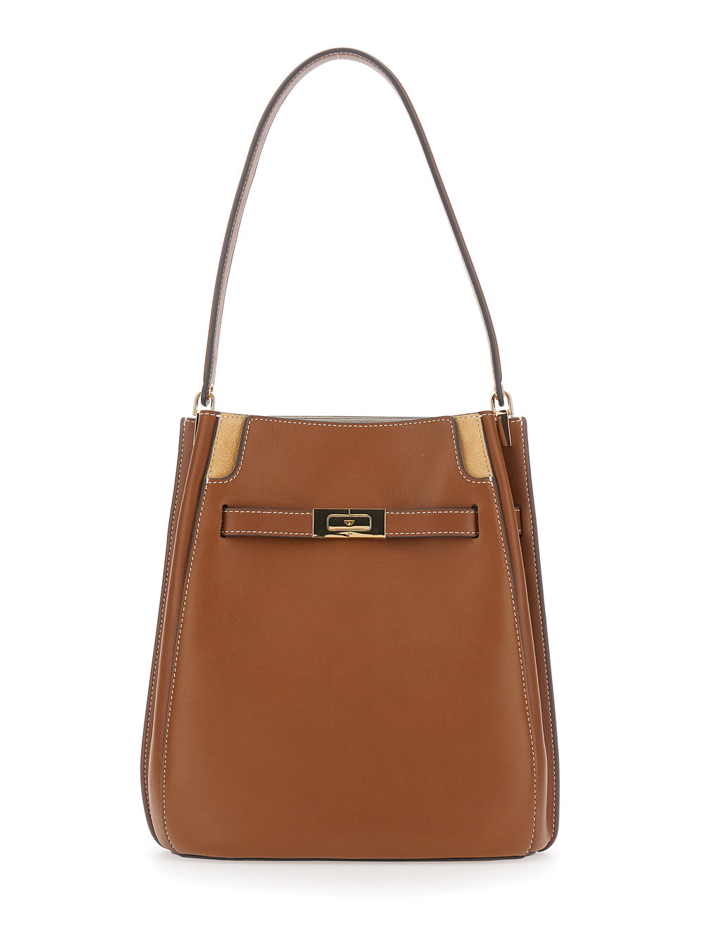 Tory Burch Shoulder Bag — Brown Cow Leather