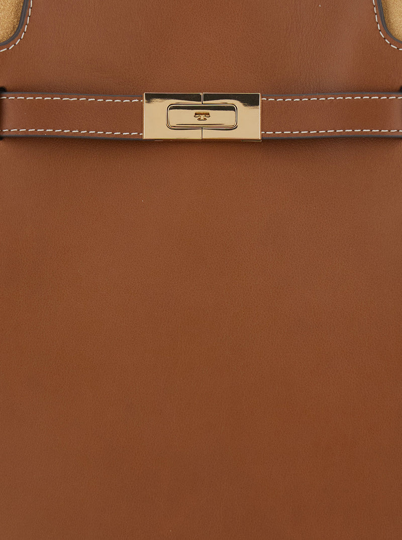 Tory Burch Shoulder Bag — Brown Cow Leather