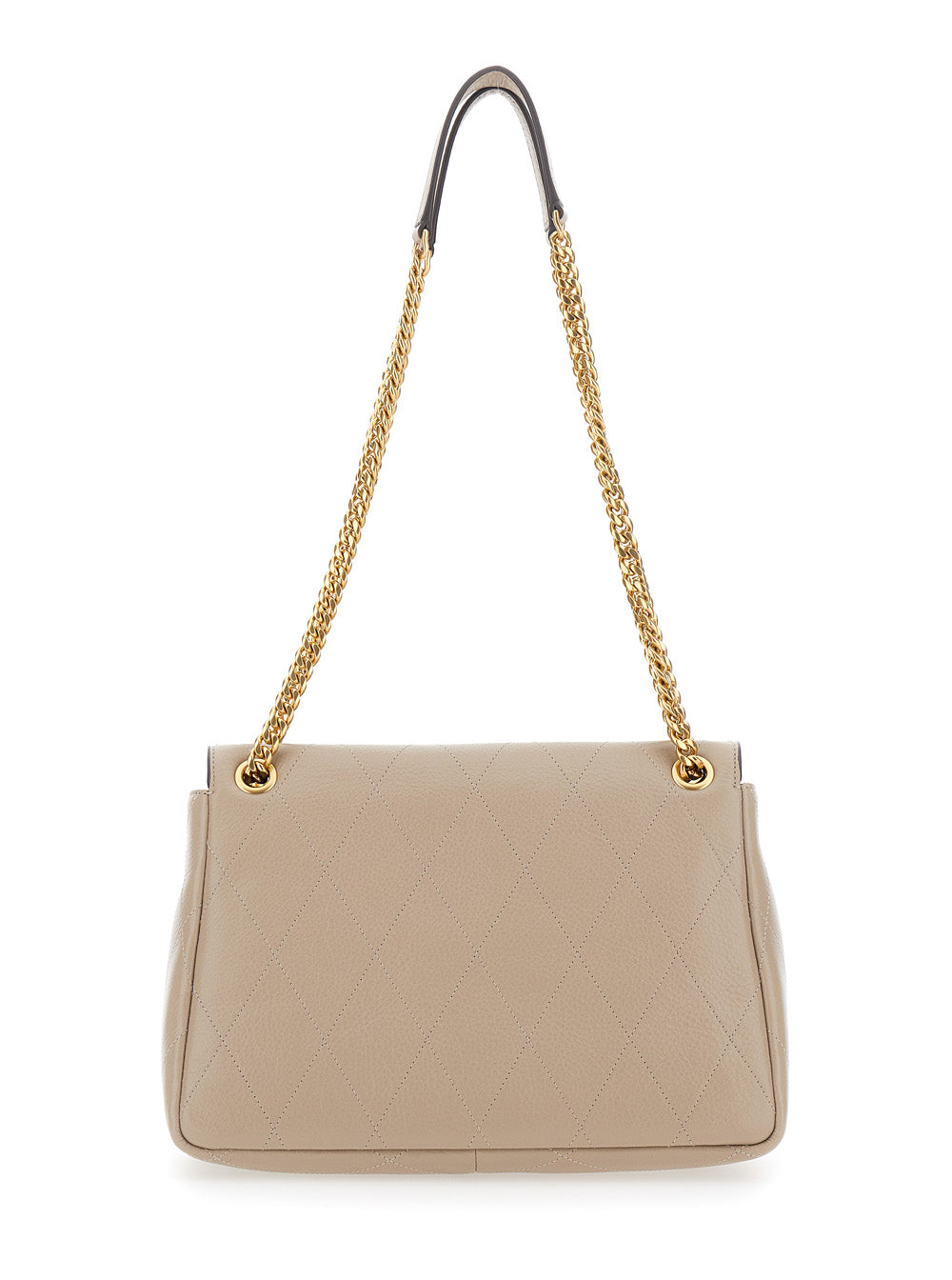 Tory Burch Shoulder Bag — Beige Cowhide Leather