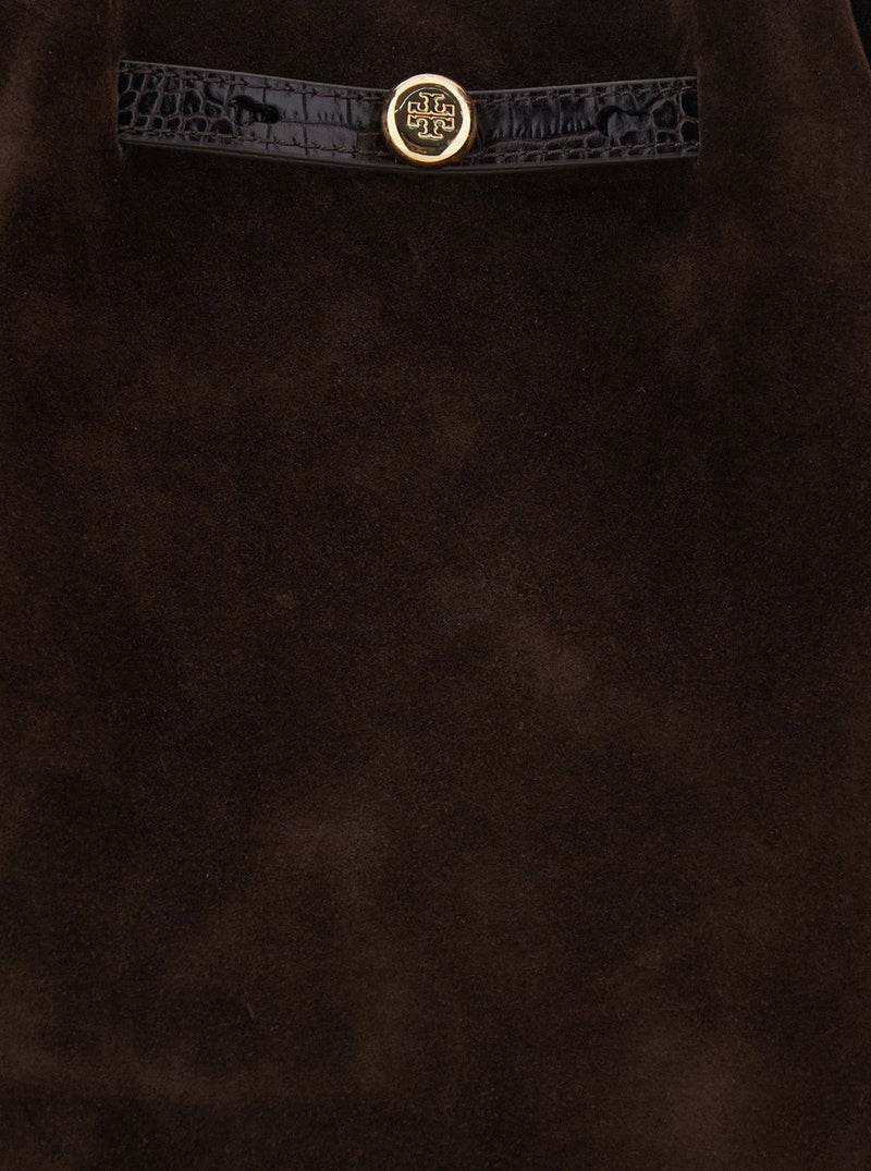Tory Burch Shoulder Bag — Brown Calf Leather