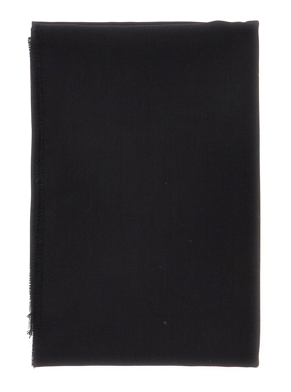 Toteme Lightweight Wool Scarf — Black Scarfs