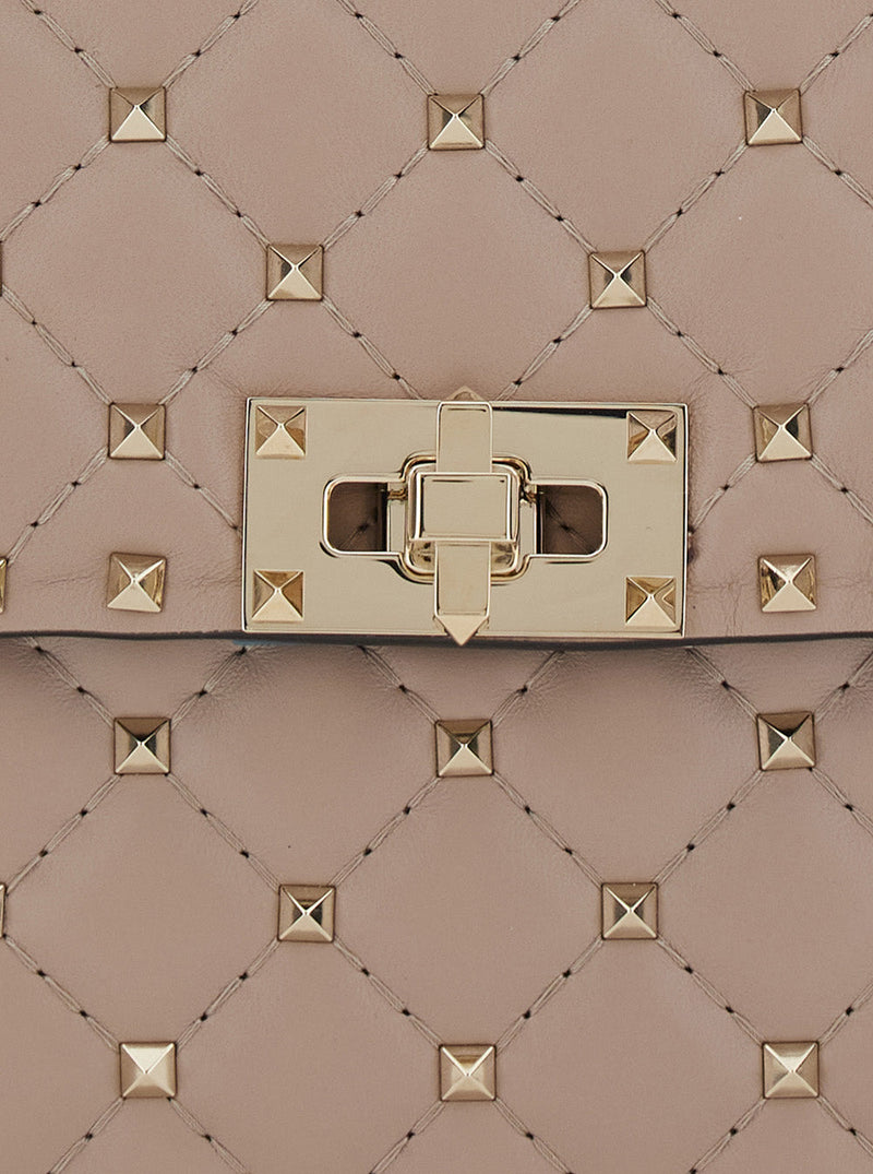 Valentino Garavani Crossbody Bag — Beige Lamb