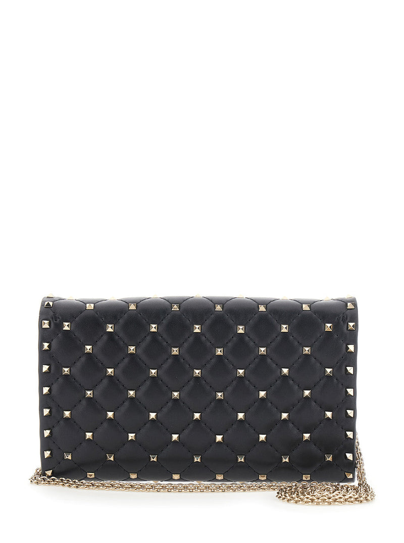 Valentino Garavani Crossbody Bag — Black Lamb Leather