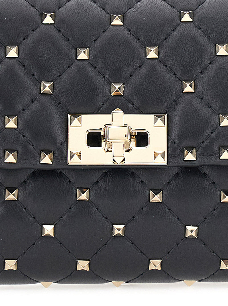 Valentino Garavani Crossbody Bag — Black Lamb Leather