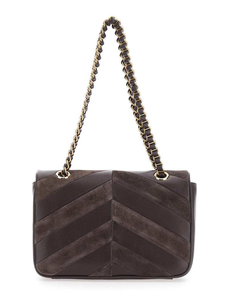 Valentino Garavani Crossbody Bag — Brown Lamb