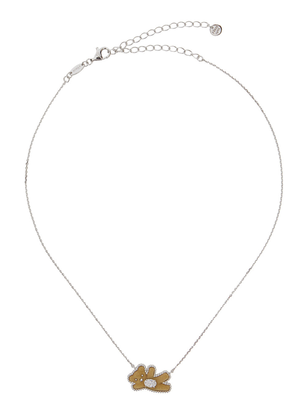 Yvmin Necklace — Beige Fabric Necklaces