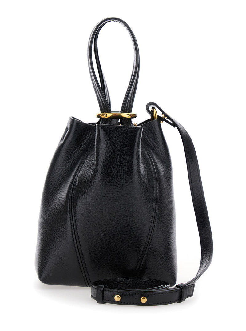 Chloé Shoulder Bag — Black Leather