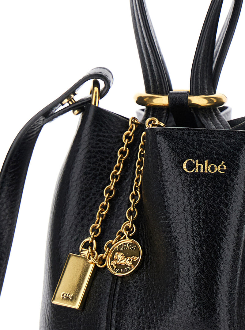 Chloé Shoulder Bag — Black Leather