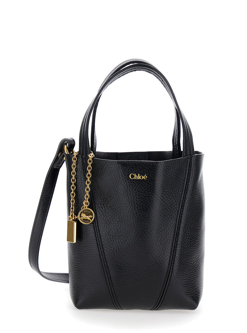 Chloé Shoulder Bag — Black Leather