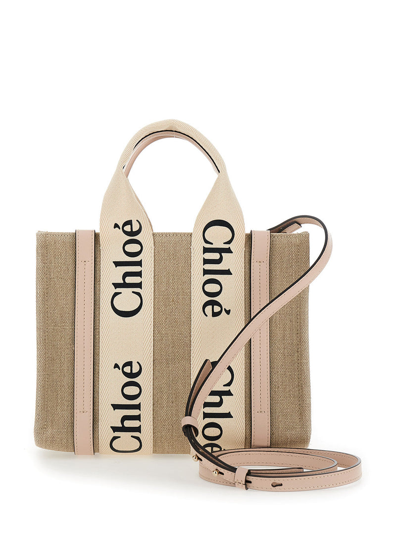 Chloé Tote Bag — Beige Linen