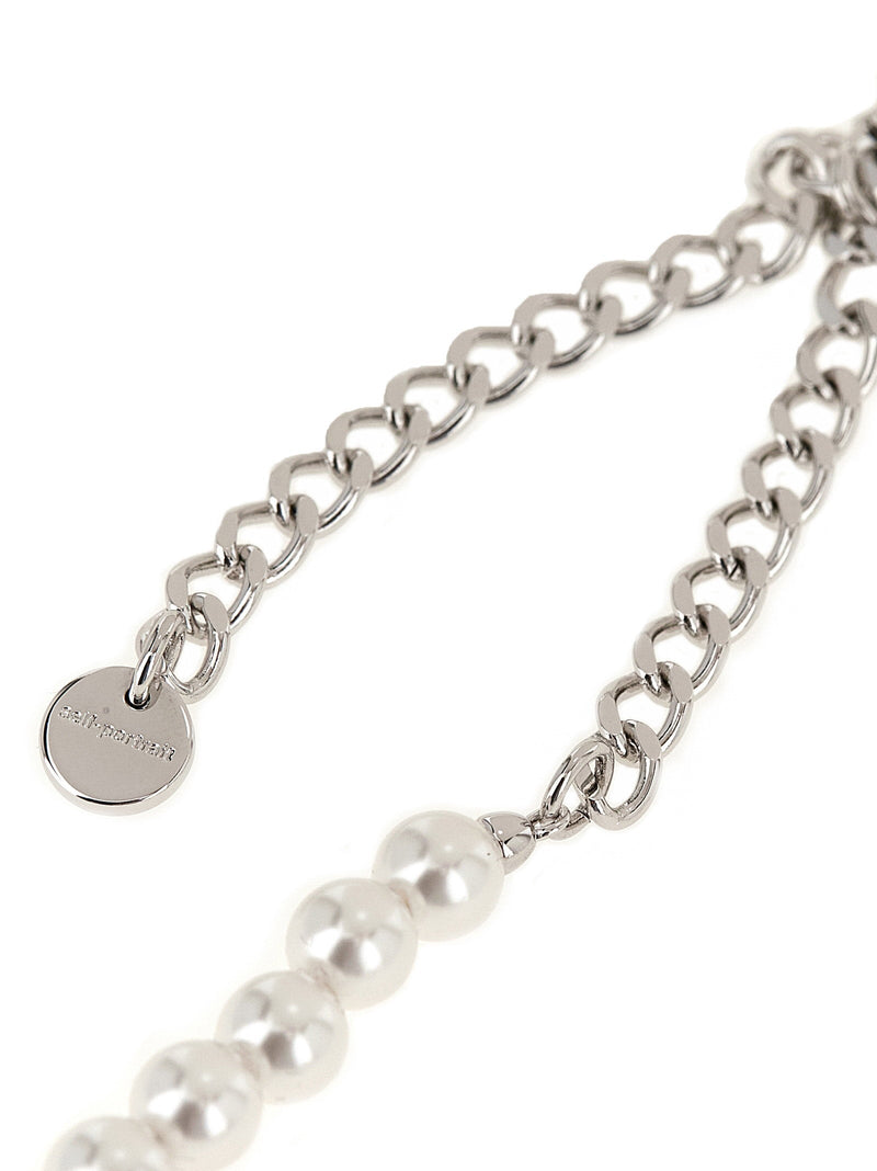 Self-Portrait Necklace — White Synthetic Pearls Necklaces