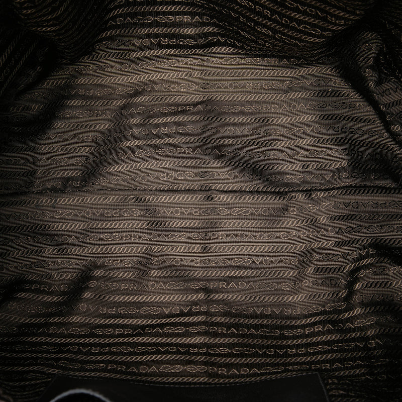 Metallic Nappa Mordore Ruffle Tote - Image 4