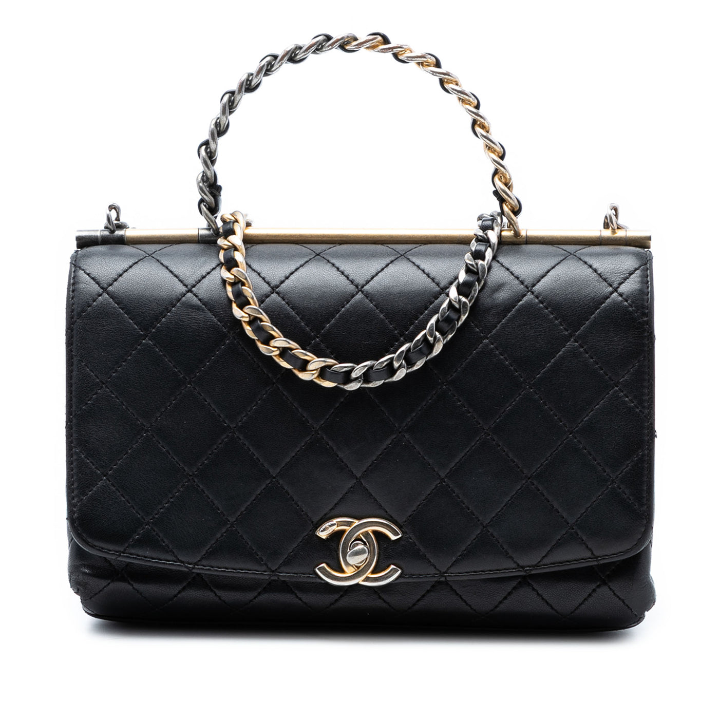 Medium Quilted Lambskin La Parisienne Flap - Image 1