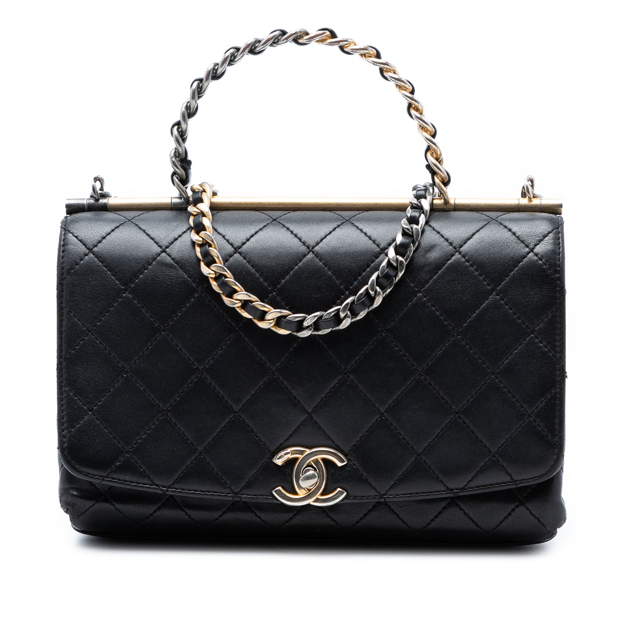 Medium Quilted Lambskin La Parisienne Flap - Image 1