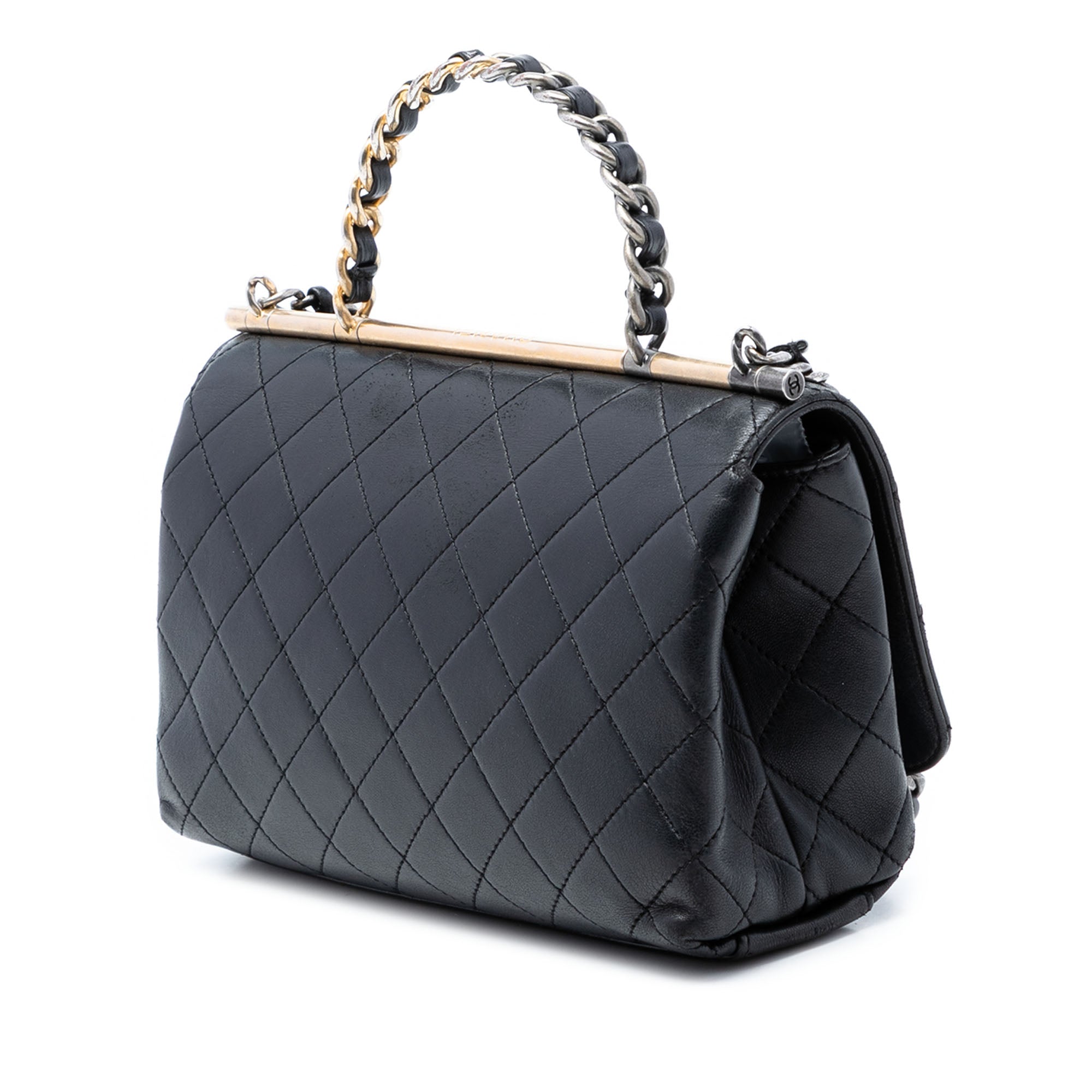 Medium Quilted Lambskin La Parisienne Flap - Image 2