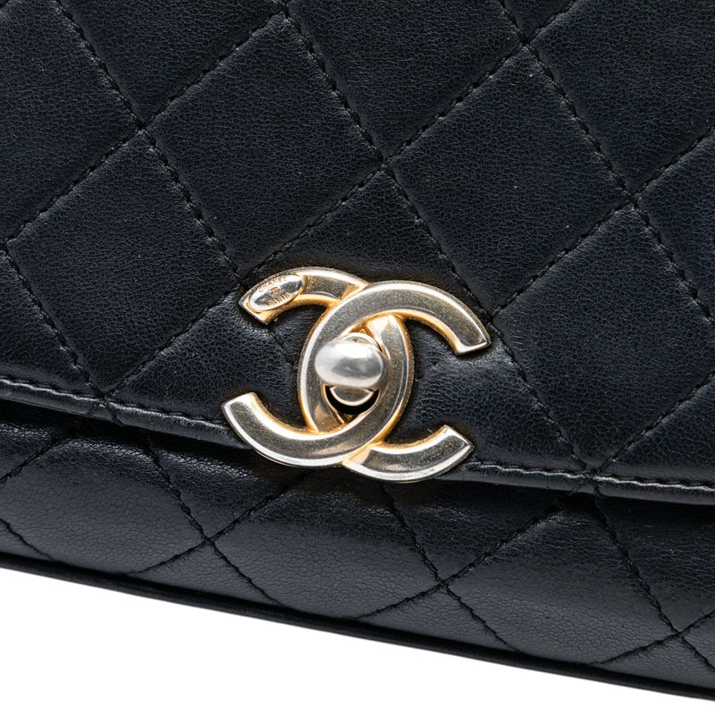 Medium Quilted Lambskin La Parisienne Flap - Image 6