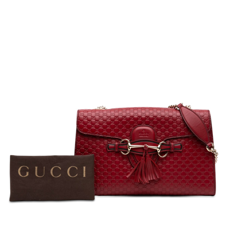 Medium Microguccissima Emily Shoulder Bag - Image 7