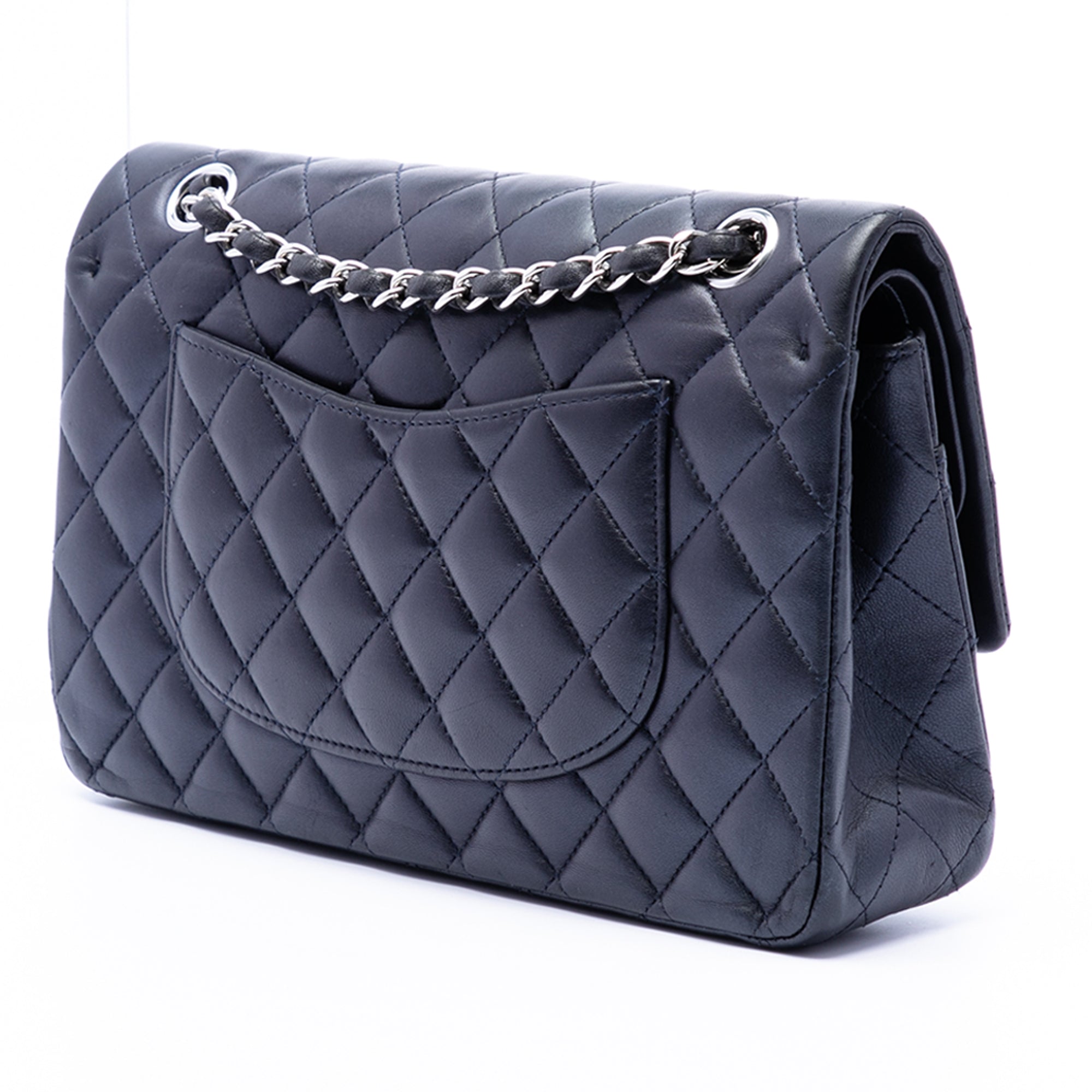 Medium Classic Lambskin Double Flap - Image 2