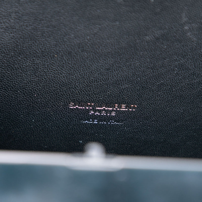 Acrylic Tuxedo Box Clutch on Chain - Image 5