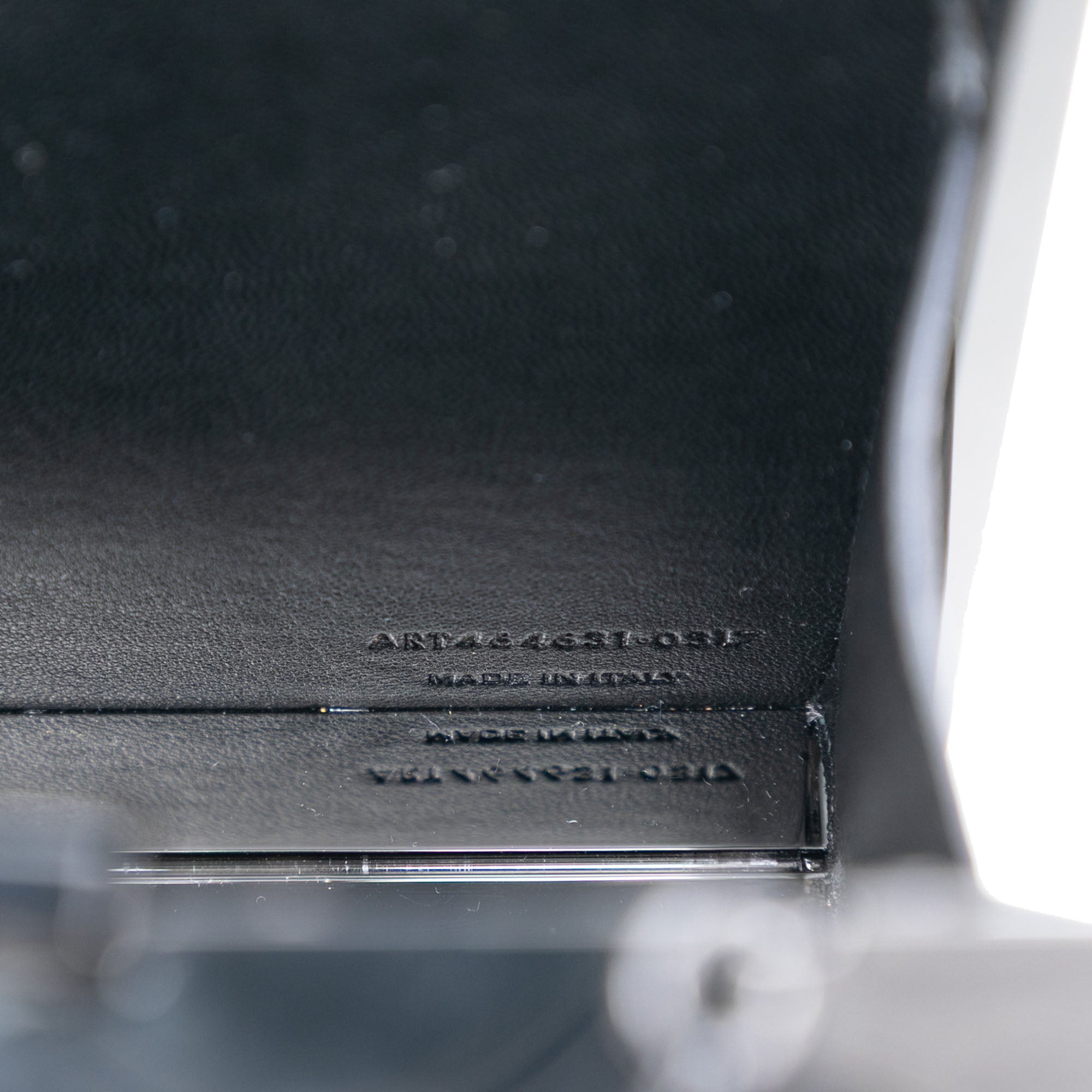 Acrylic Tuxedo Box Clutch on Chain - Image 6