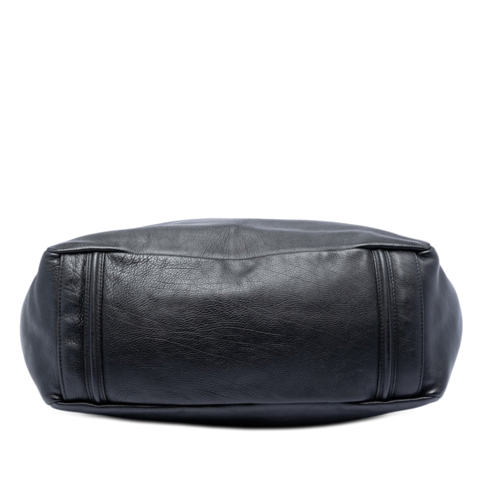 Large Lambskin Mademoiselle Lock Jewelry Chain Tote - Image 3