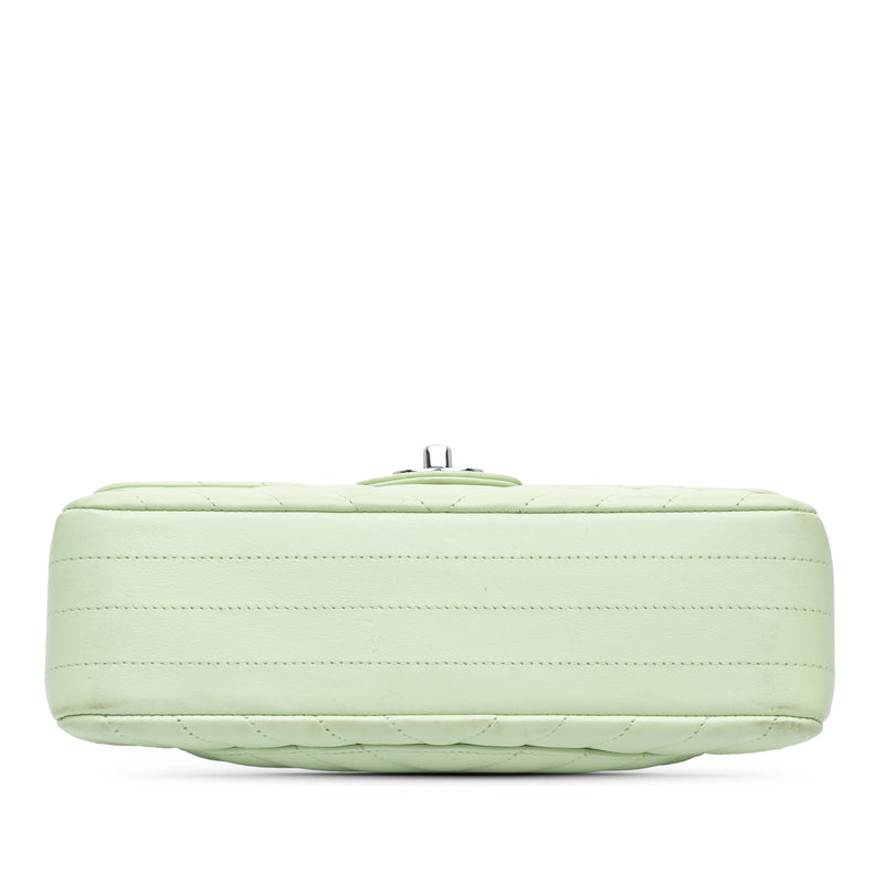 Small Classic Chevron Lambskin Double Flap - Image 3
