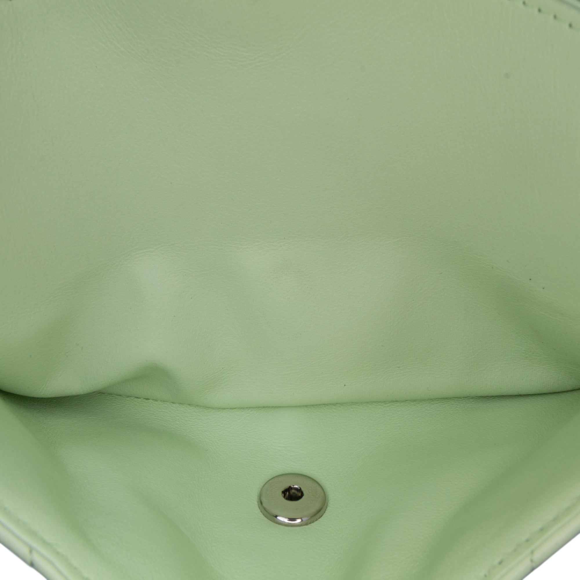 Small Classic Chevron Lambskin Double Flap - Image 5