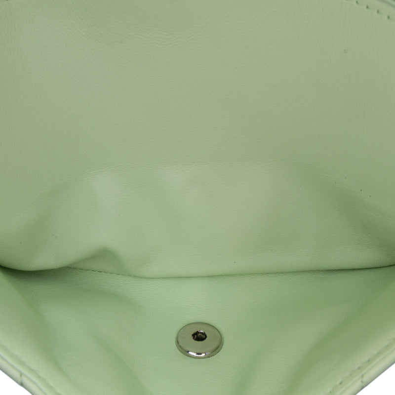 Small Classic Chevron Lambskin Double Flap - Image 5