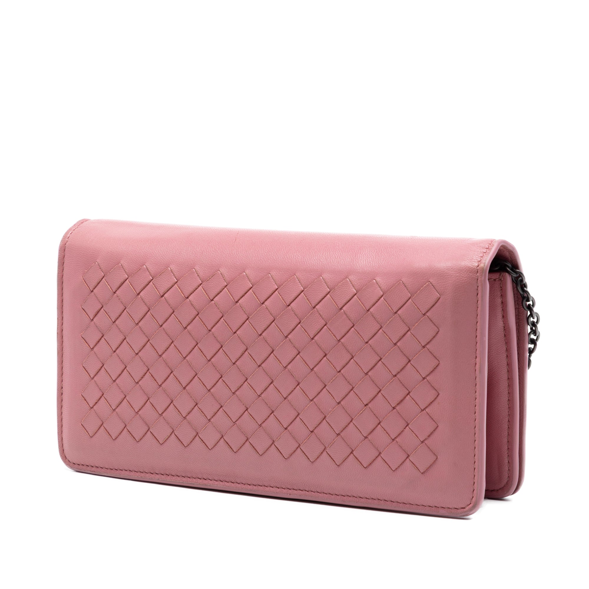 Nappa Intrecciato Continental Wallet on Chain - Image 2