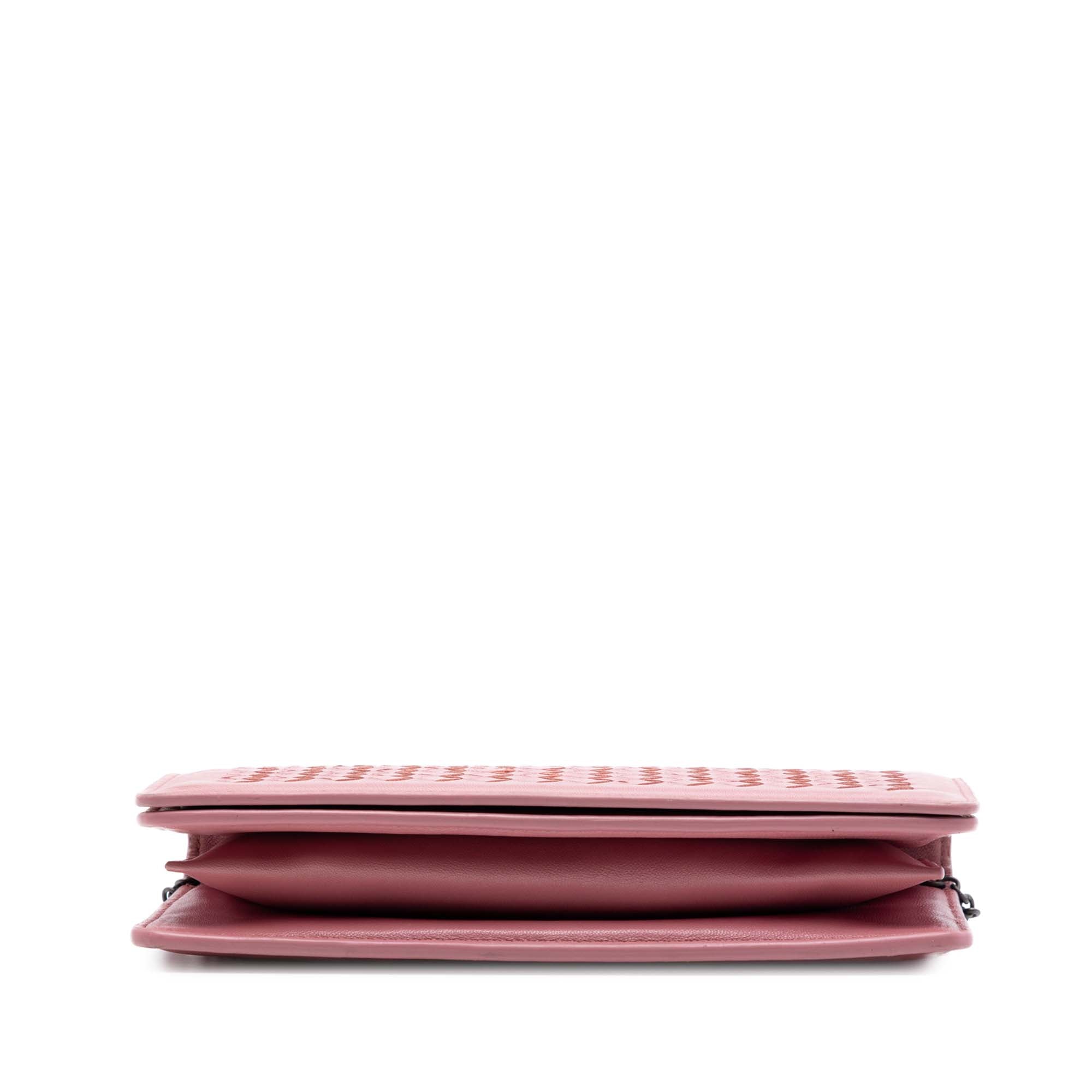 Nappa Intrecciato Continental Wallet on Chain - Image 3