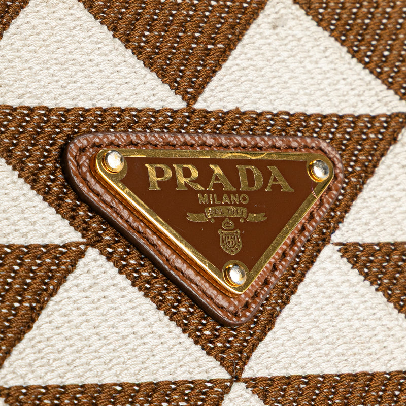 Small Canvas Symbole Triangolo Satchel - Image 5