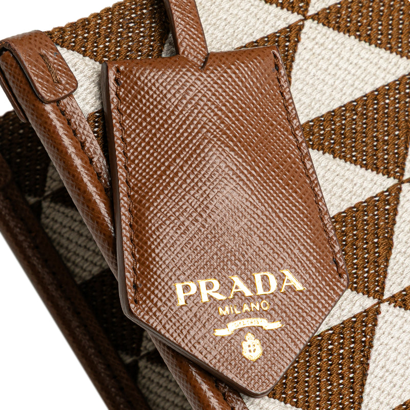 Small Canvas Symbole Triangolo Satchel - Image 9