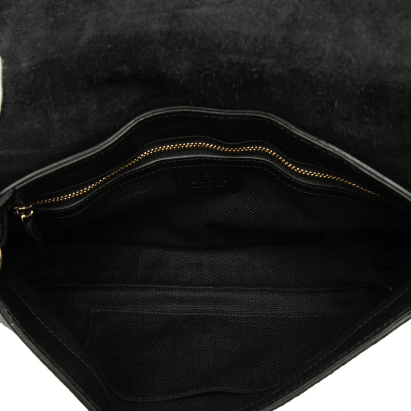 Medium Patent Soho Chain Flap Crossbody - Image 4