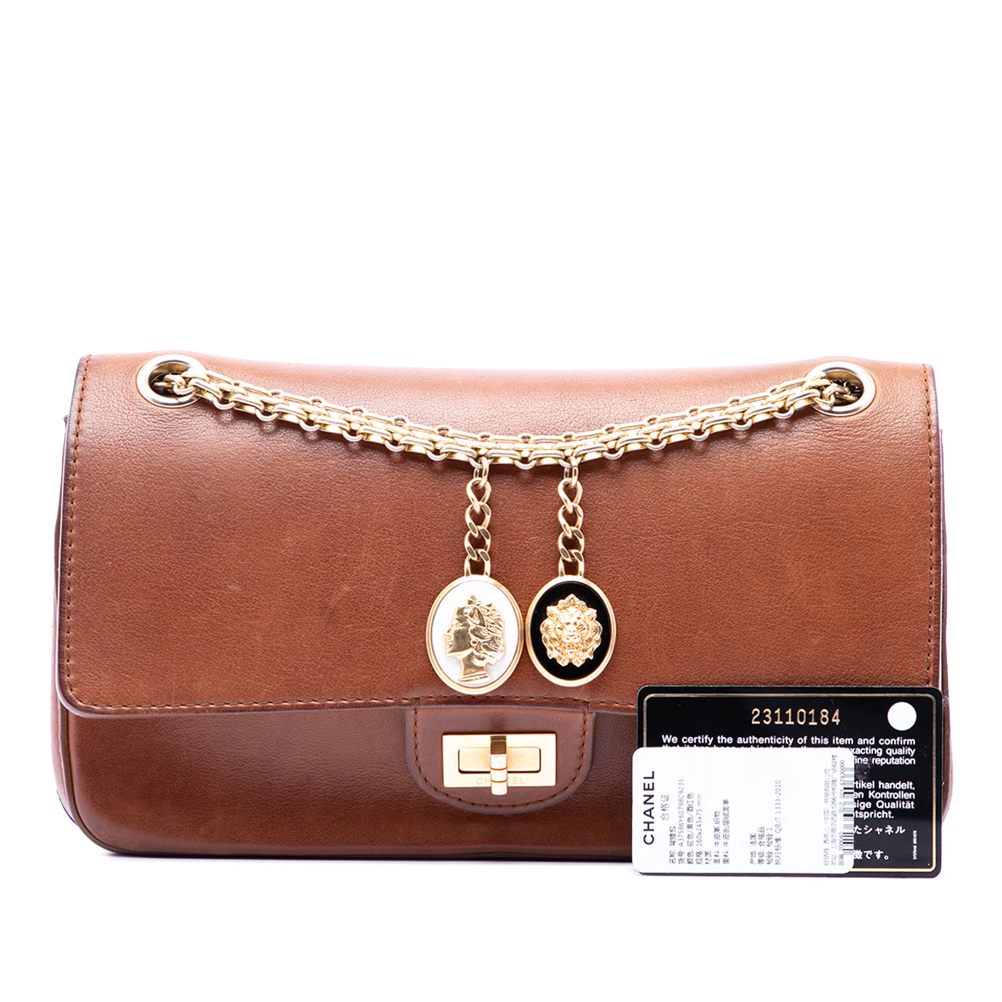 Limited Edition Calfskin Reissue 2.55 Medallion Double Flap 225 - Image 7