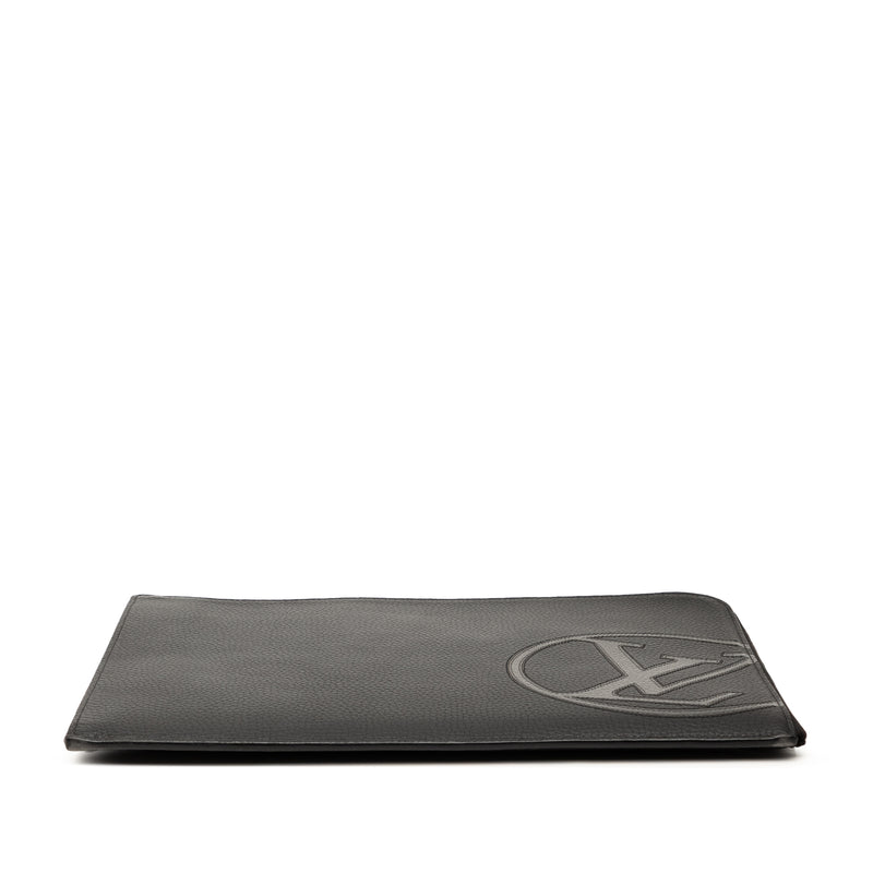 Taurillon Initials Circle Pochette Jour GM - Image 3