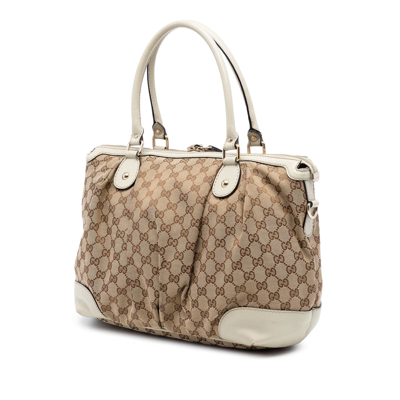 GG Canvas Sukey Satchel - Image 2
