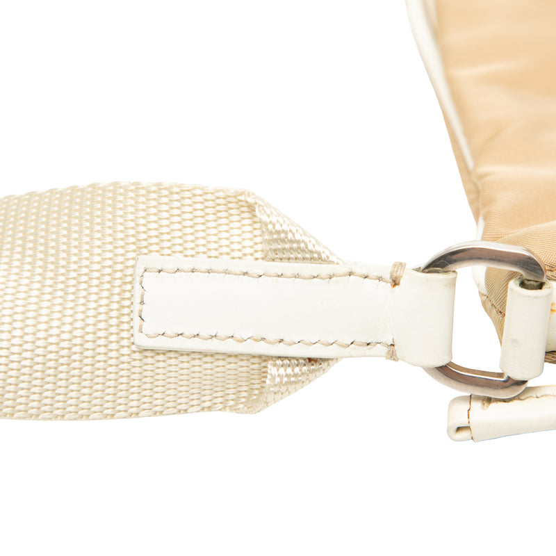 Leather Trimmed Tessuto Zip Top Crossbody - Image 6
