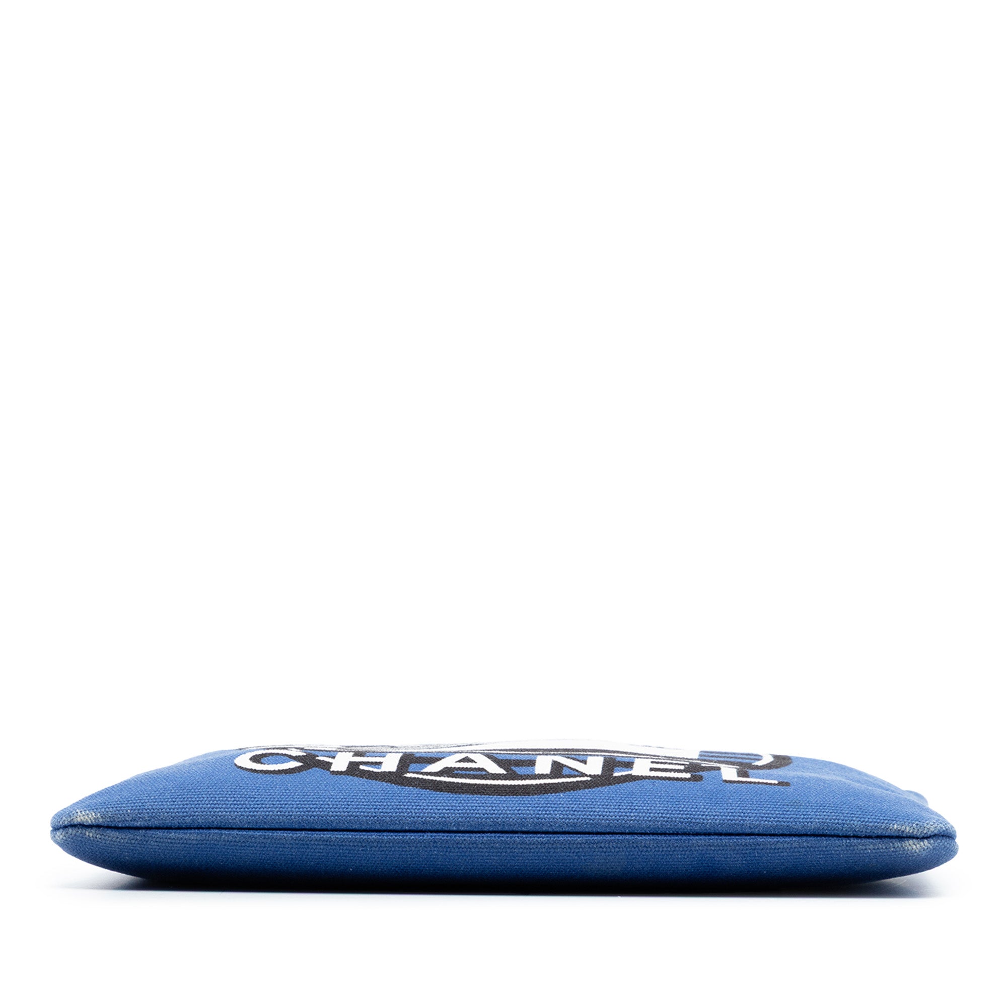 Medium Canvas La Pausa Zip O Case Clutch - Image 3