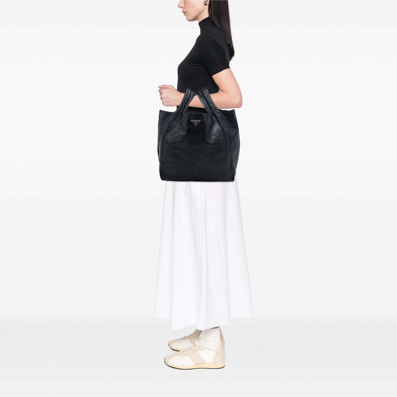 Crinkled Nappa Tote - Image 7