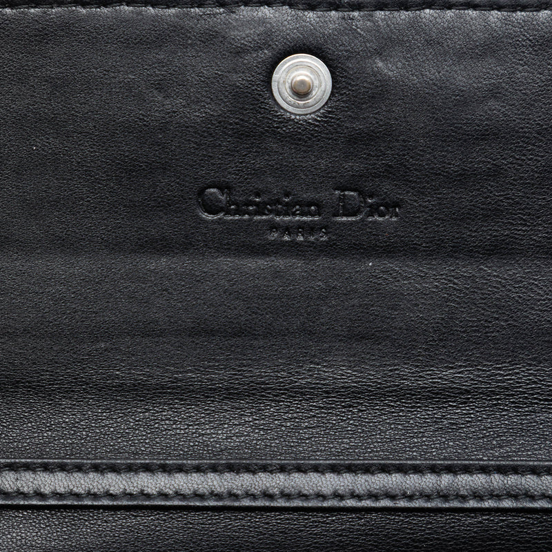 Woven Lambskin Lady Dior Rendezvouz Wallet on Chain - Image 5