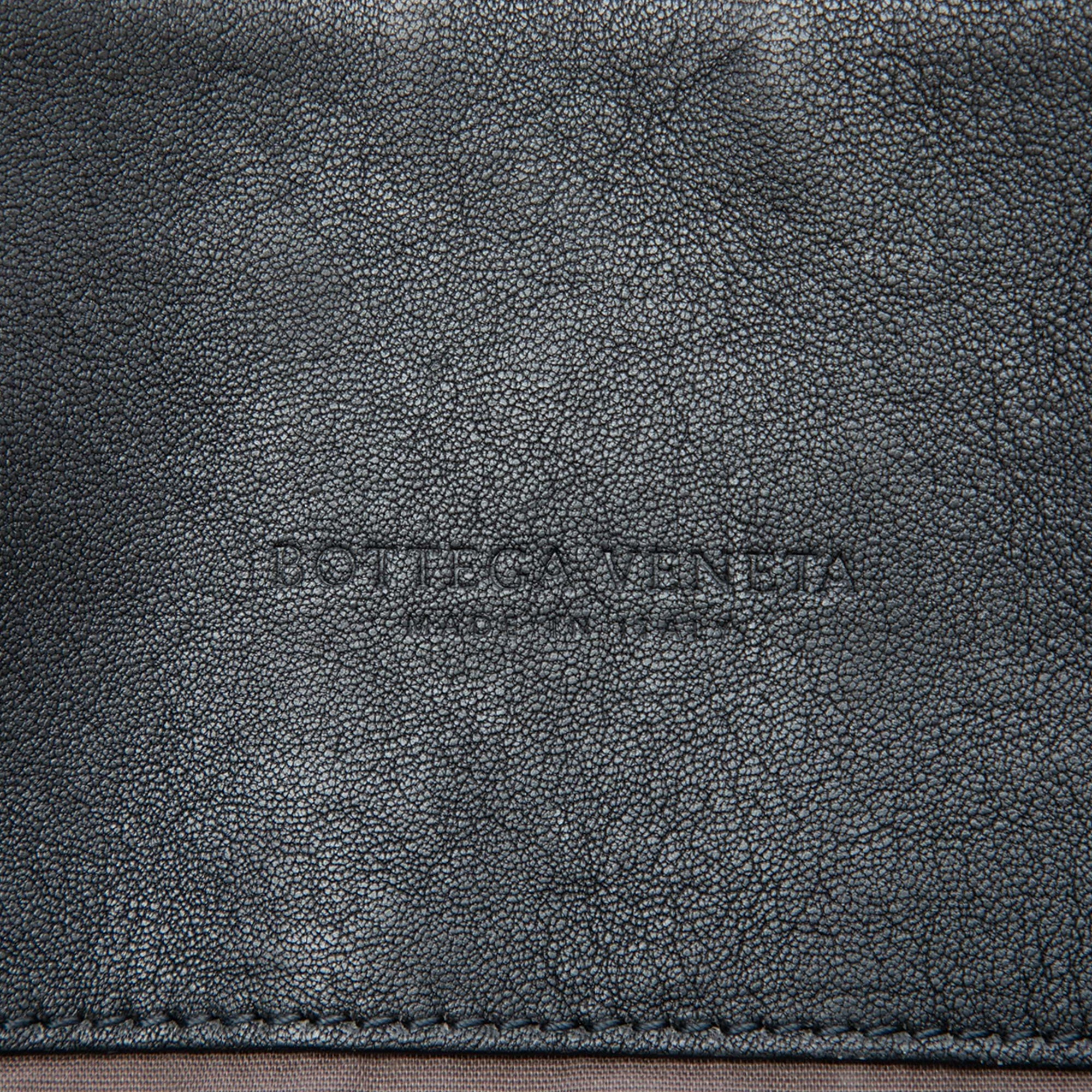 Nappa Intrecciato Club Fume Briefcase - Image 5