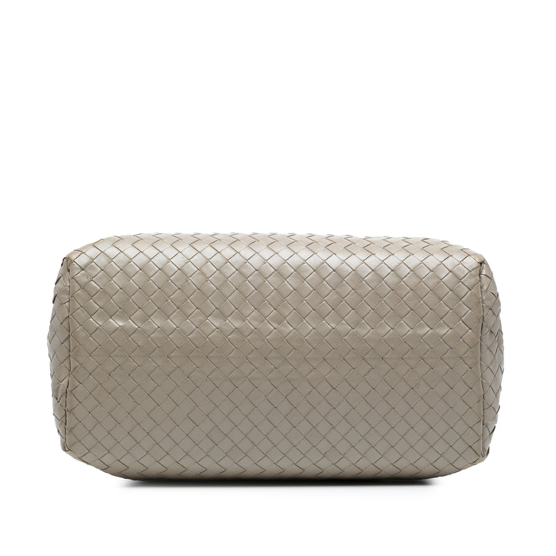 Small Nappa Intrecciato Roma Satchel - Image 3