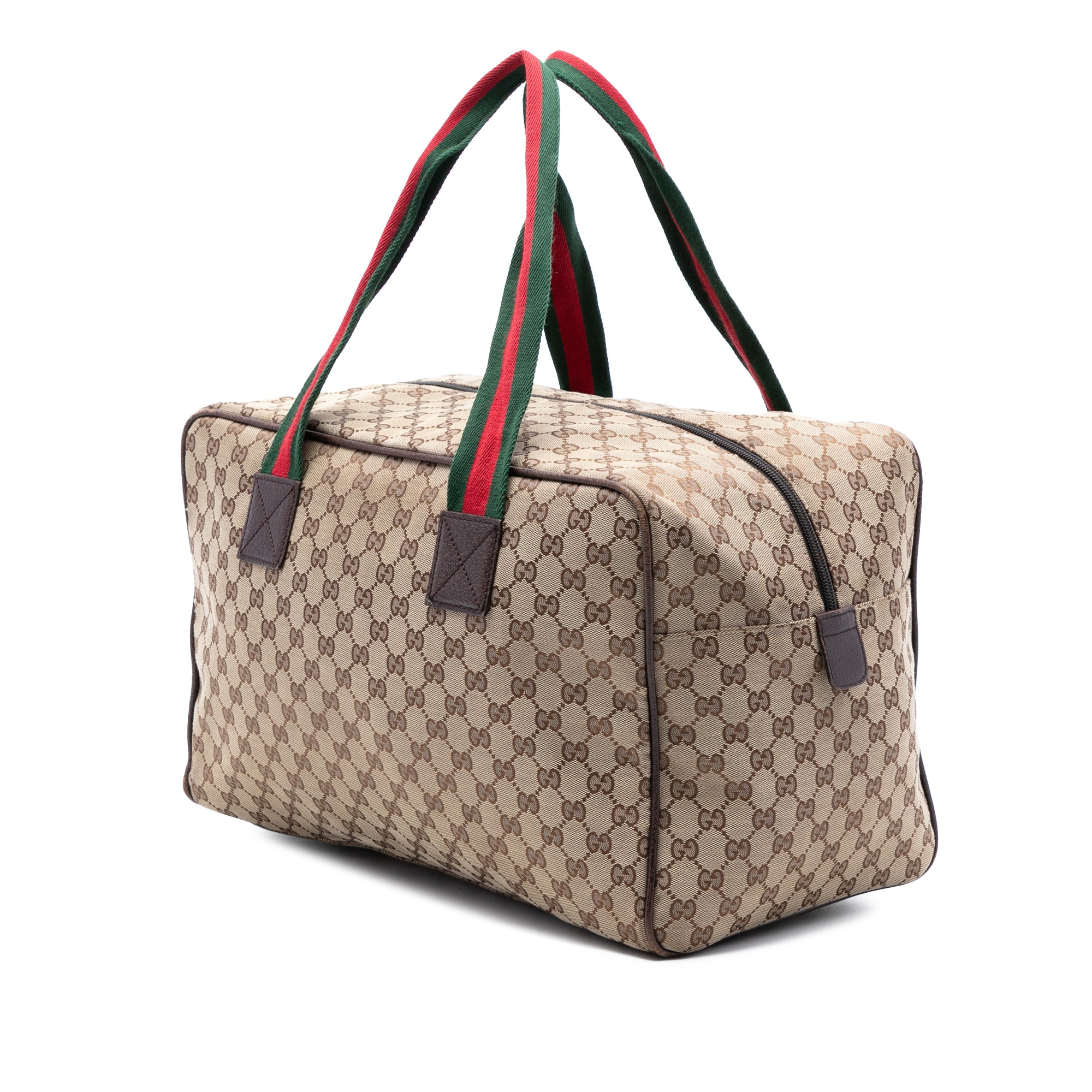 GG Canvas Web Duffle Bag - Image 2