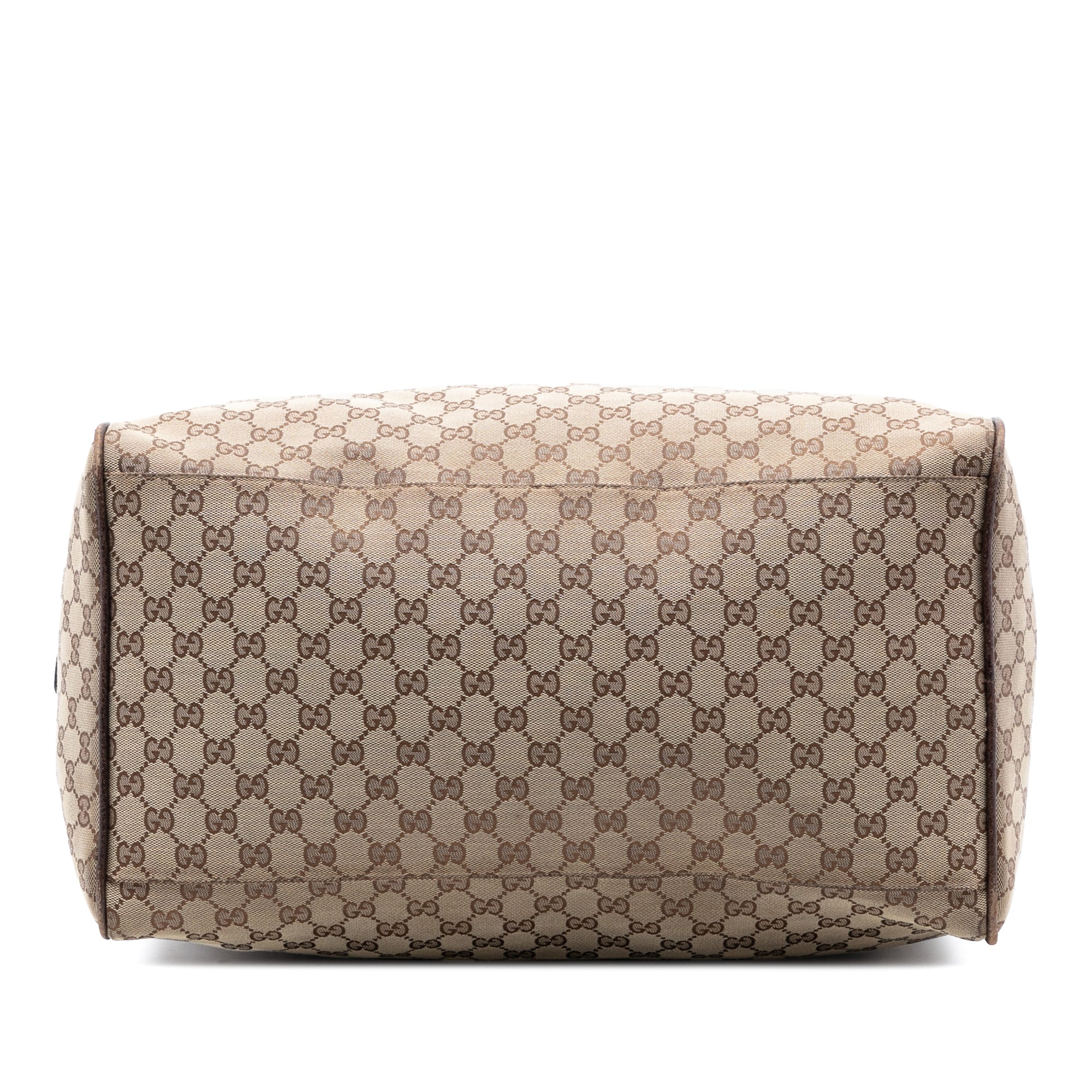 GG Canvas Web Duffle Bag - Image 3