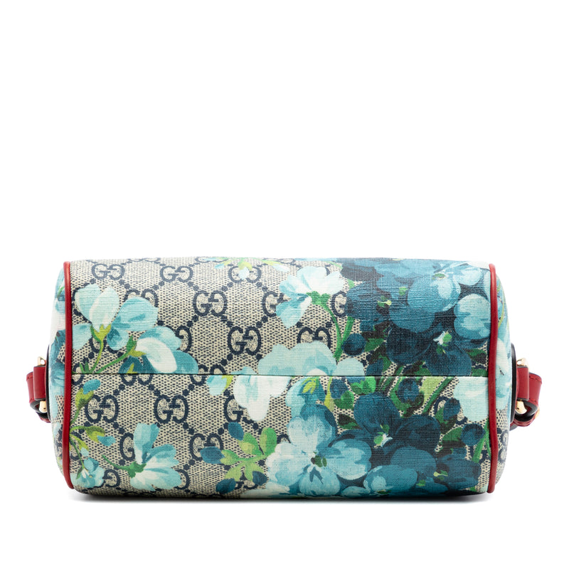 Mini GG Supreme Blooms Boston Bag - Image 3